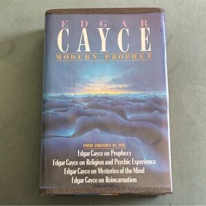 Edgar Cayce Modern Prophet Book Hardcover